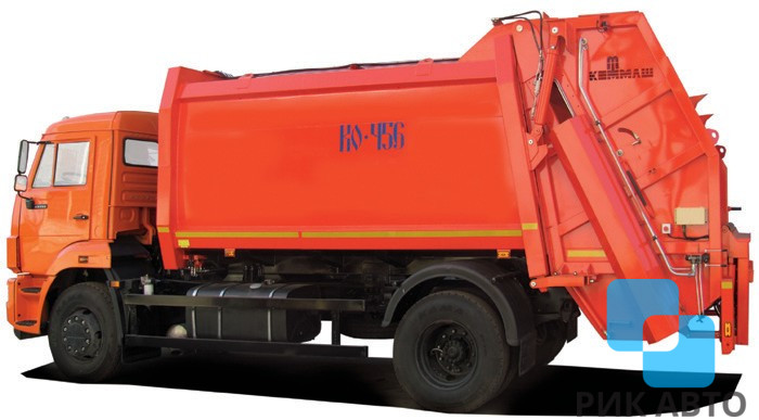 Мусоровоз с боковой загрузкой КО-449-19 на шасси 43253-3010-69