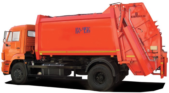 Мусоровоз с боковой загрузкой КО-449-19 на шасси 43253-3010-69